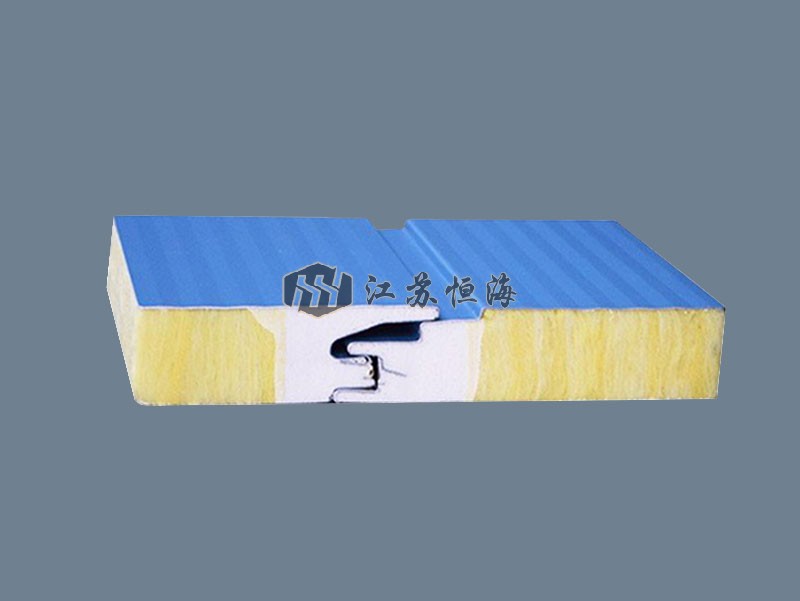 聚氨酯封边玻璃丝绵夹芯板